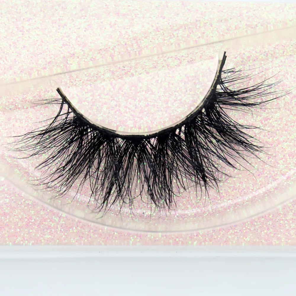Visofree Mink Eyelashes 100% Cruelty free Handmade 3D Mink Lashes Full Strip Lashes Soft False Eyelashes Makeup  Lashes E11