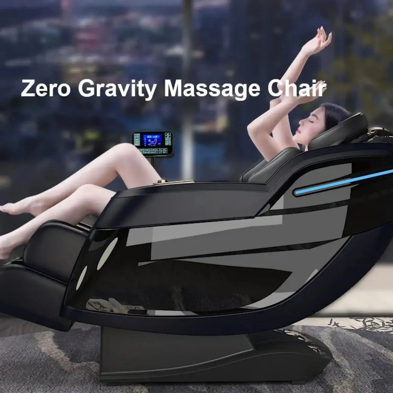 3 Year Warranty UKLife Newest Massage Chair 4D Full Body AirBag Zero Gravity Heat AI voice Office Chair Massage Sofa Home Chair