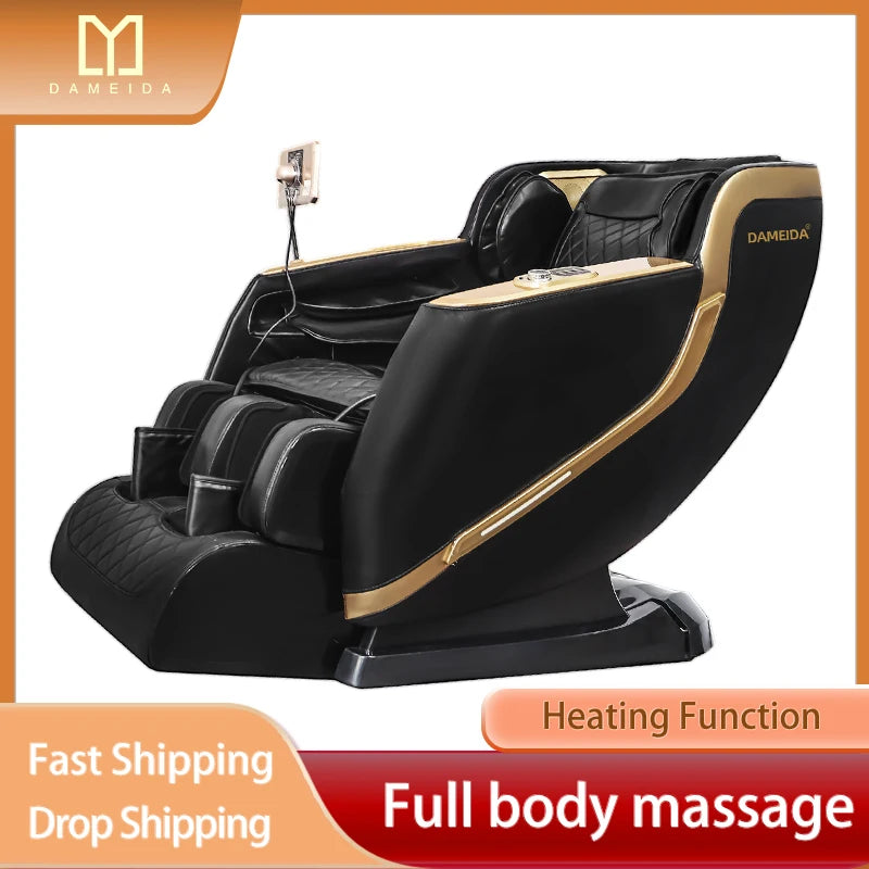 3-Year Warranty Full Body 4D Electric Luxury Massage Chair Deluxe Zero-gravty Massage Chair Sofa Home Office Furniture Recliner