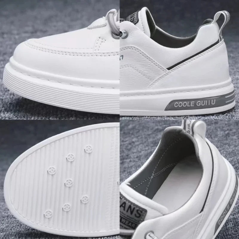 2024 NEW  Comfortable Flat Men's Casual Shoes Outdoor Wild Men's Sneakers High End Fashion One Pedal Dress Shoes Male