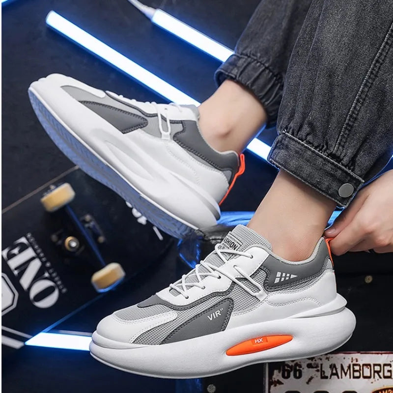 2024 New Men's Sneakers Mesh Breathable Comfort Running Shoes Outdoor Casual Shoes for Men Designer Luxury Shoes Tenis Masculino