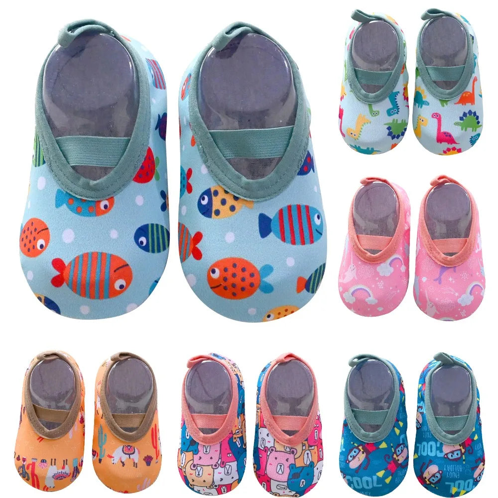 Baby Kids Water Sport Sneakers Beach Socks Children Swimming Aqua Barefoot Shoes Surfing Fishing Diving Slippers for Boys Girls