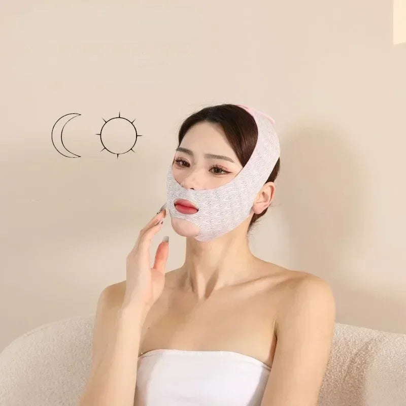 Chin Cheek Slimming Bandage V Shaper Line Lifting Mask Face Anti Wrinkle Strap Band Sleeping Health Beauty