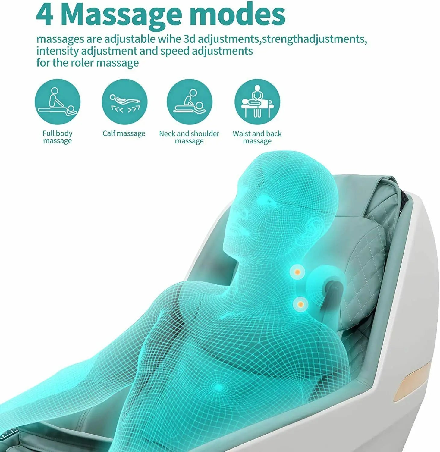 Factory Direct Message Chair Voice Control Kursi Pijat 4D Zero Gravity Electric Full Body Cheap Massage Chair Price