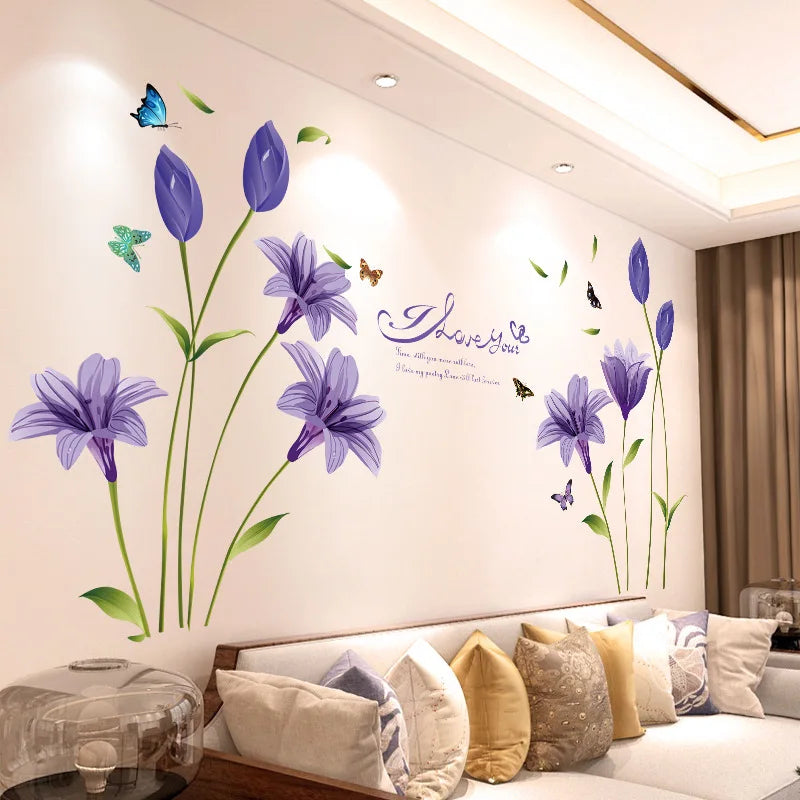 3D Bedroom Warm Wall Stickers Room Layout Living Room Stickers Wall Decoration Wallpaper Self-adhesive Bedside Wall Wallpaper