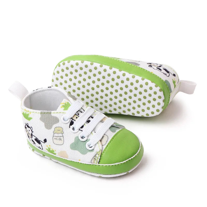 0-1 Years Old Baby Sneakers Spring Autumn Baby Boys Baby Girls Cotton Canvas Shoes Baby Softsole Toddler Shoes