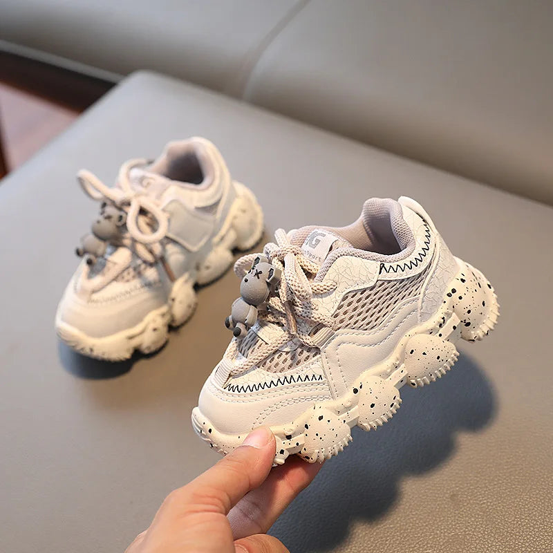 Children Cute Sports Shoes Baby Girls Sneakers Kids Running Shoes Toddler Infant Footwear Kids Boys Outdoor Casual Shoes