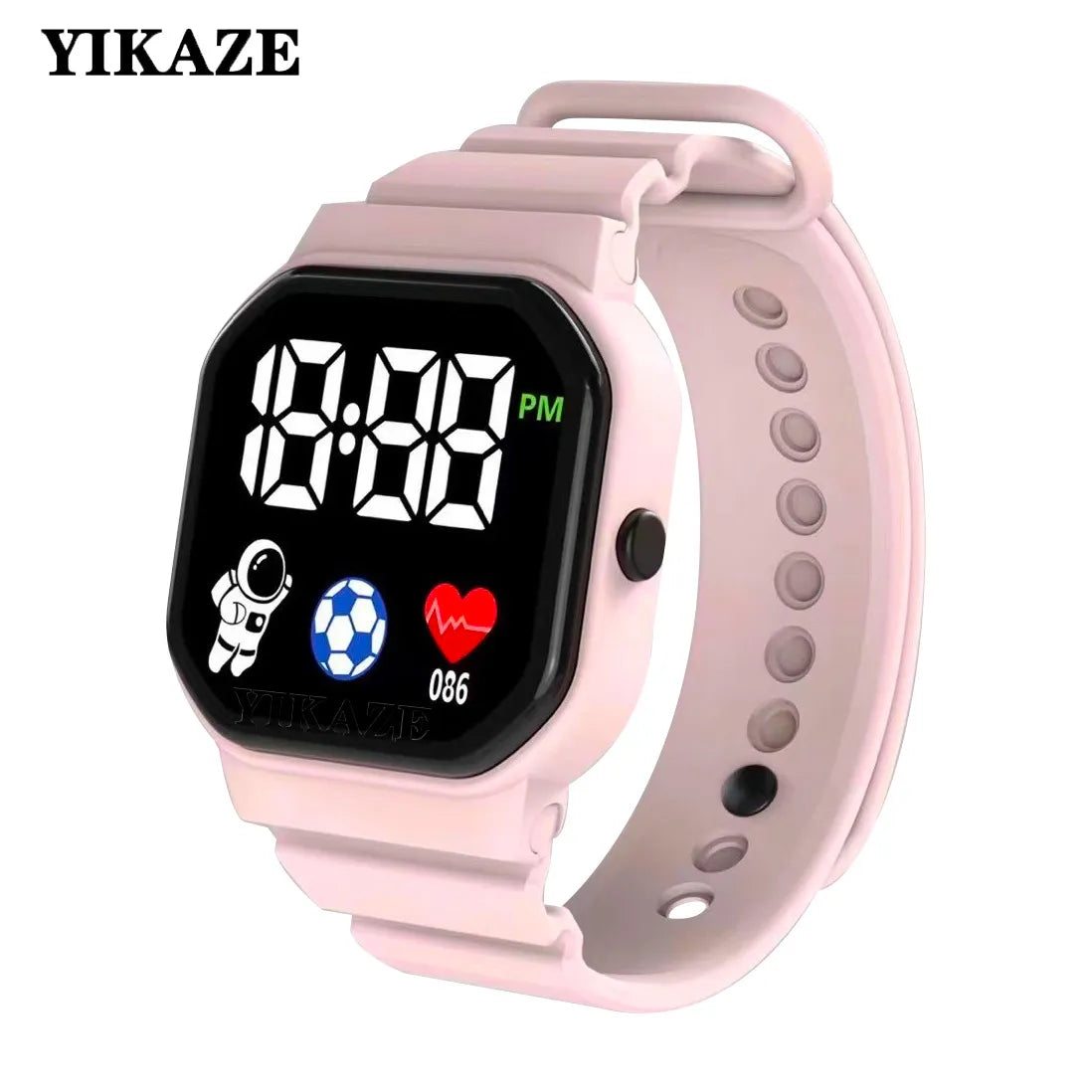 Kids Watch Sport LED Digital Watches Spaceman Silicone Strap Waterproof Electronic Wristwatch for Children Boys Girls Gifts
