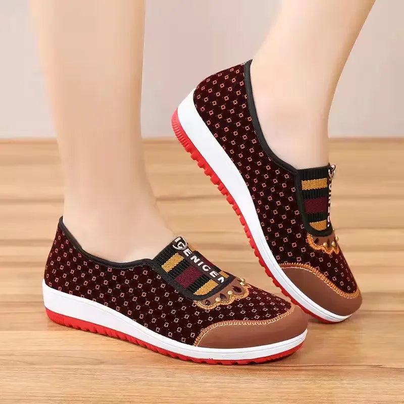Fashion Spring and Autumn Woman High Quality Sports Shoes Women's Soft Bottom Non-slip Shoes Flat Casual Flats Shoes 2023