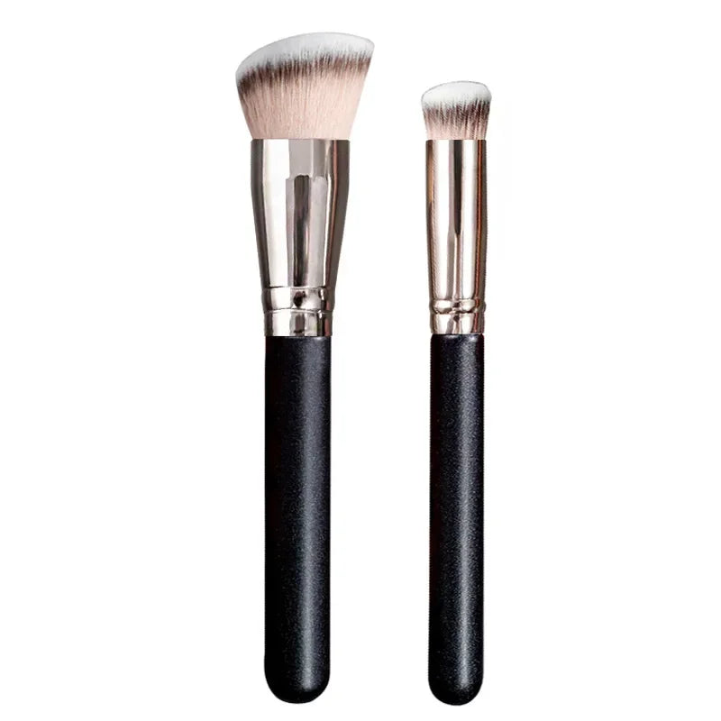 1 Pc Wooden Handle Makeup Brushes Set High-End Foundation Concealer Contour Blending Professional Beauty Cosmetic Brush Frosted