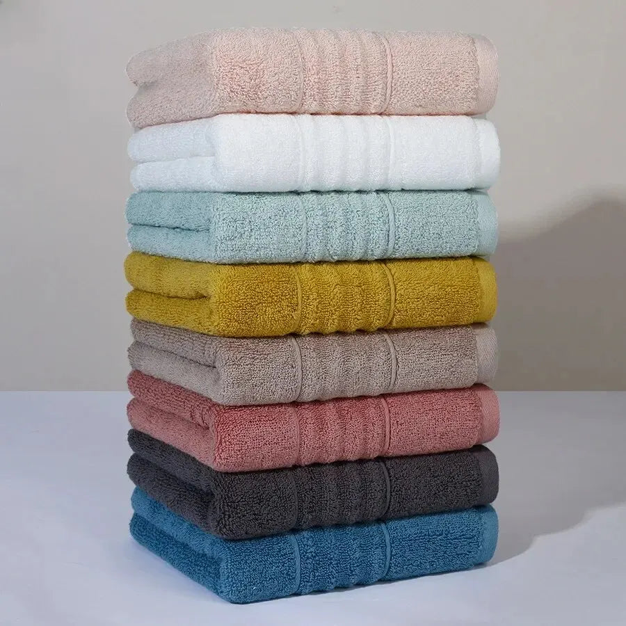 Thickened Extra Absorbent Face Towel 100% Cotton Combed Cotton High Quality Adult Home Use Towel Soft Touch Gift