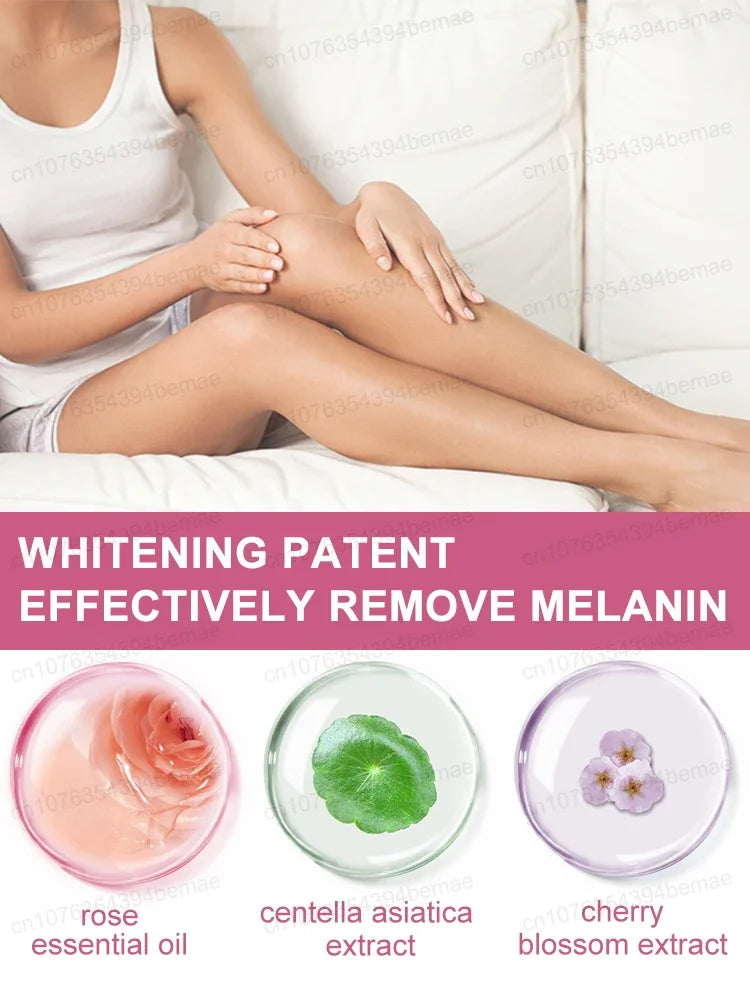 Body Whitening Cream Skin Pink Treatment Keratosis Pilaris lotion Melanin Removal Moisture Private Parts Care Safe For Women Men