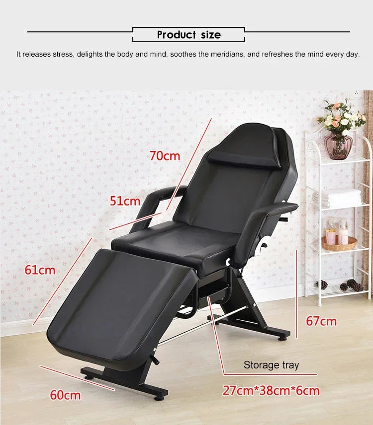 New Arrival Upgrade Two Colors Multifunctional Massage Table Beauty Salon SPA Tattoo Bed Facial Chair Foldable Portable for Spa