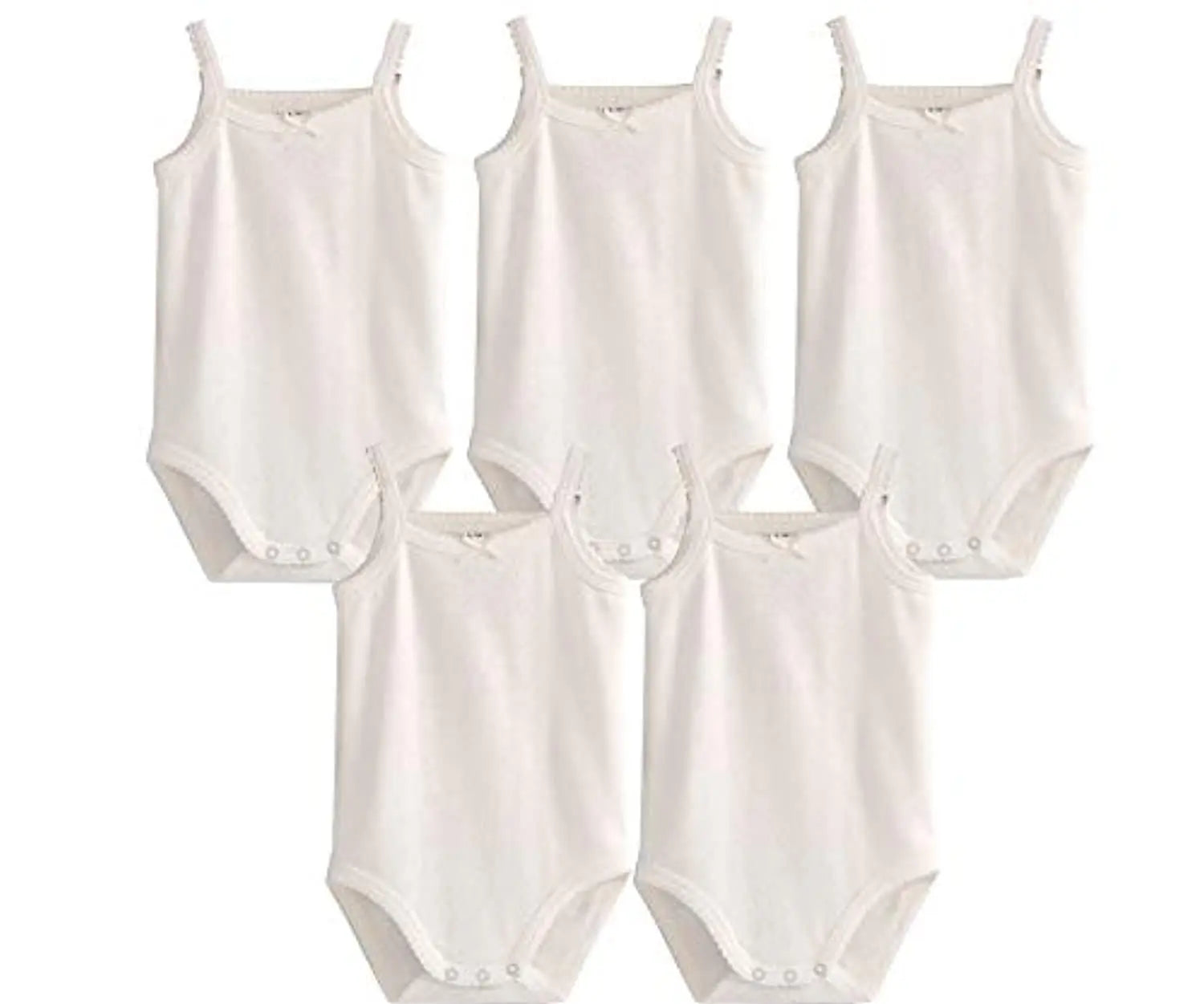 Baby One-Pieces Bodysuits for Newborn Girls Kids Cotton Sleeveless Rompers Toddlers Summer Playsuits White Clothes Outfit 2023