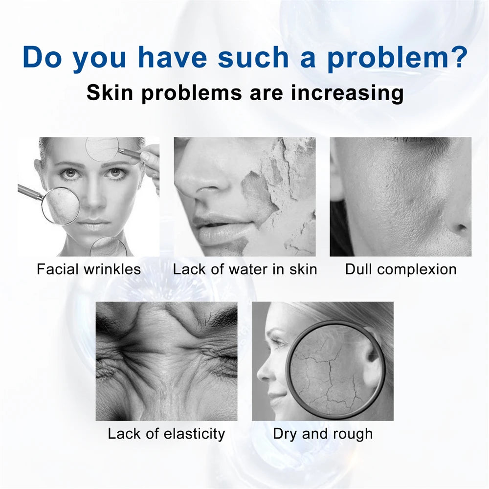 Hyaluronic Acid Face Serum Anti-Aging Shrink Pore Whitening Moisturizing Face Cream Skin Care korean skin care