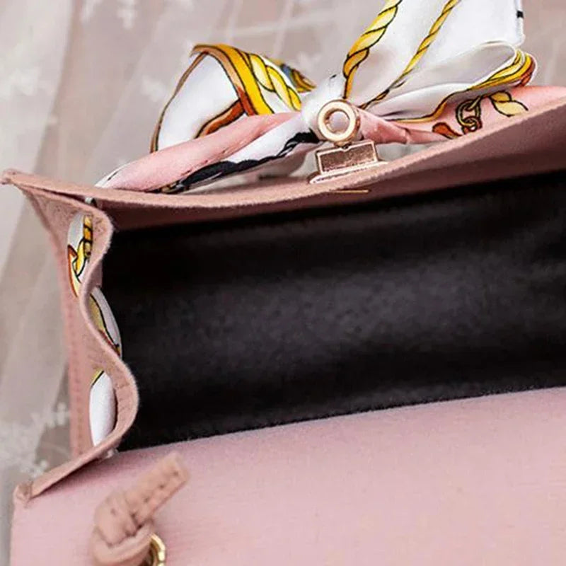 Silk Scarf Handbags 2021 Women Handbags Small Bag Women's Shoulder Bag Designer Bag Bags for Women Hand Bags Bolsa Feminina