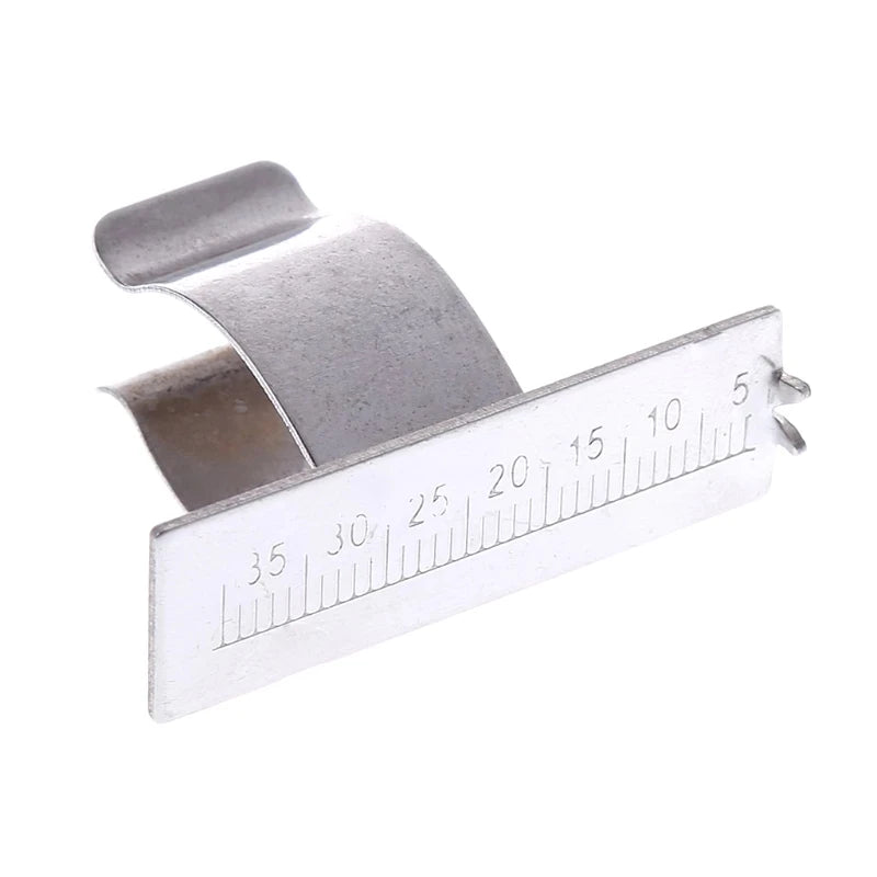 1pc Stainless Steel Dental Finger Ruler Dentist Endodontic Span Measurement Scale Gauge Instrument Tool Measuring Equipment
