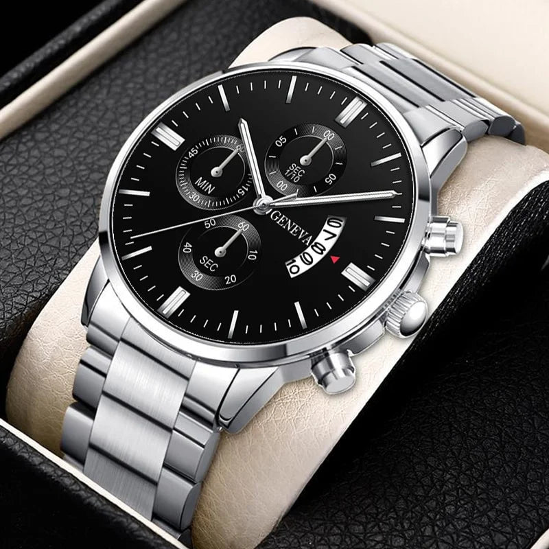 Original Brand Luxury Men's Fashion Watches Men's Business Casual Analog Quartz Waterproof Watch Automatic Date Sport Men Watch