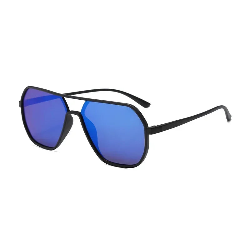 New Body Frame Sunglasses Ins Large Frame Display Face Small Sunglasses Men and Women Fashion Driving UV Glasses