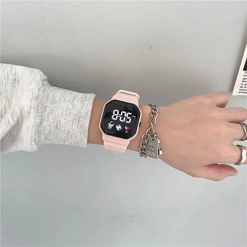 Kids Watch LED Electronic Watch Fashion Sports Watches for Children Waterproof Teen Boys Girls Lightweight Wrist Watches Relojes