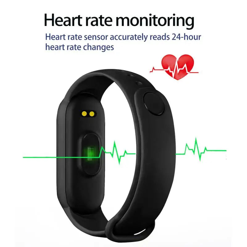 M6 Smart Watch Men Women Fitness Bracelet Tracker Heart Rate Monitor Waterproof Sport Smartwatch For Xiaomi IPhone Android ios