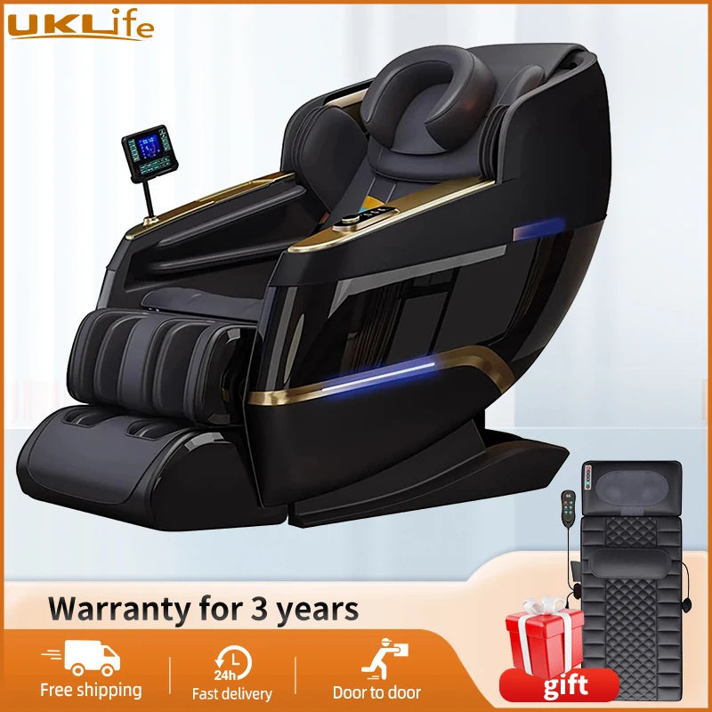 3 Year Warranty Home Full Body 4D Airbag Electric Jade massage head Massage Chairs Zero Gravty 6D Massage Sofa Office Chair