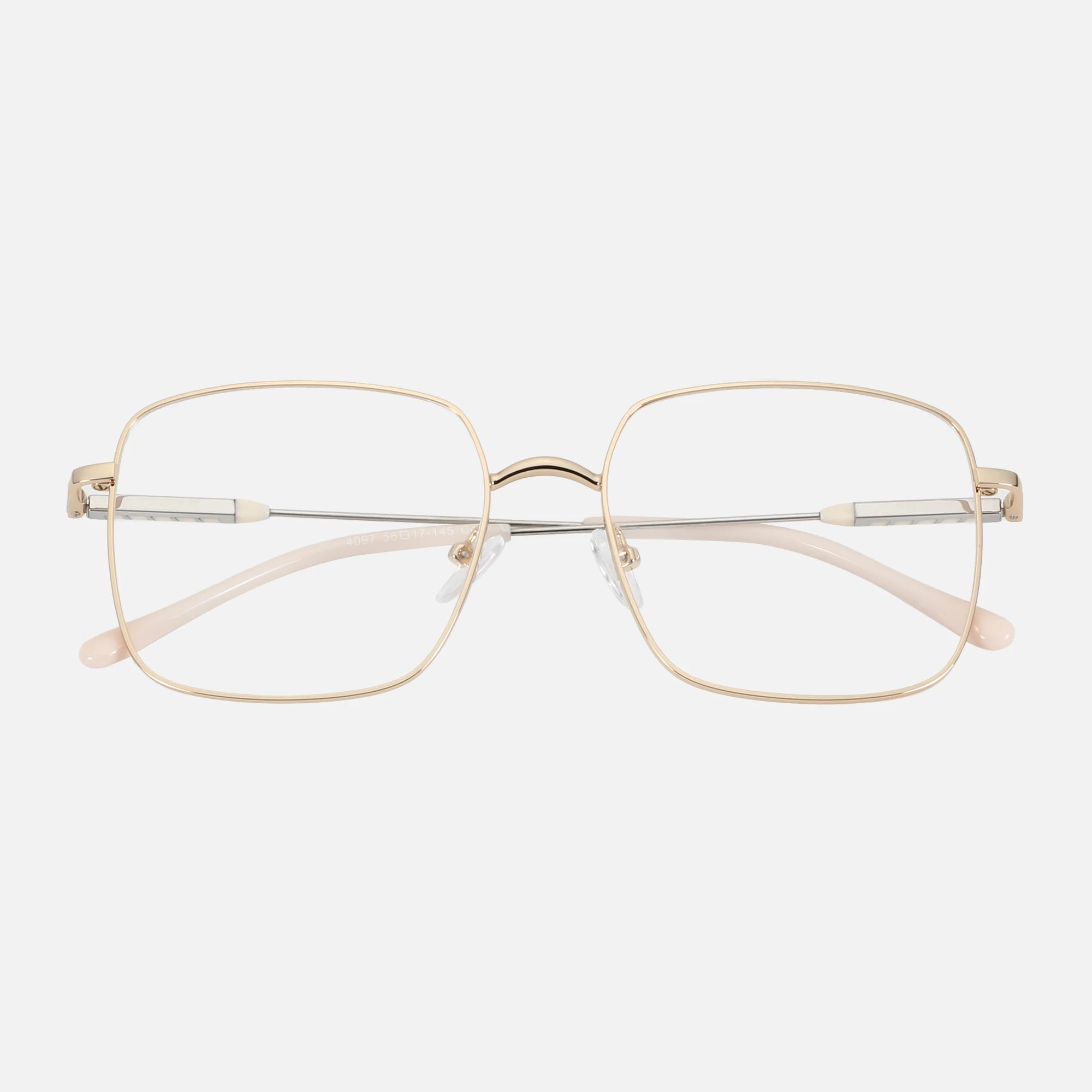 ZENOTTIC Fashion Ultralight Metal Prescription Glasses for 2023 Women Trend Myopia Eyewear Original Optical Eyeglasses 4097