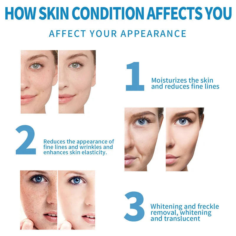 Skin Lightening Serum Strong Shades Dark Skin Anti Age .Extreme Whitening Cream for DARK Skin Face skin care products