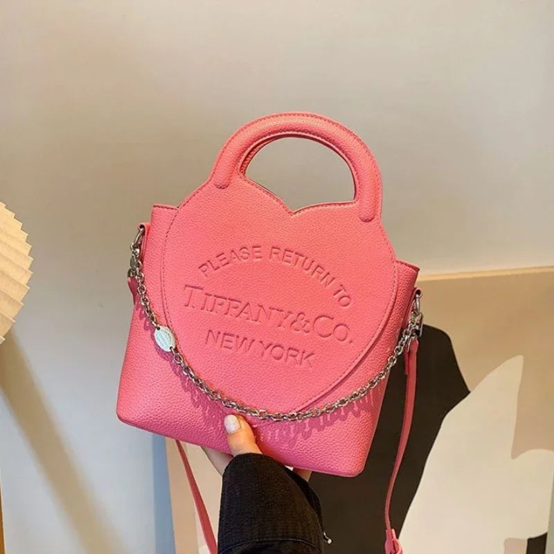 2024 New Fashion Women's Bag Temperament Versatile Chain Handbag Designer Luxury Ladies Shoulder Bag Classic Trend Crossbody Bag