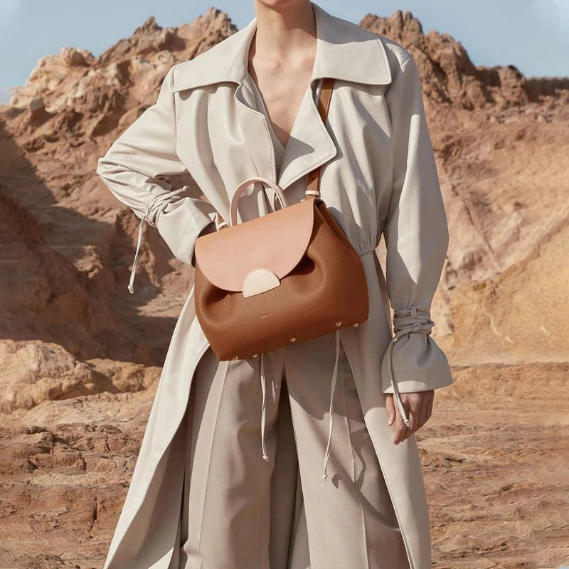 Shoulder Bag Women Fashion Tote Handbag Bags Ladies High-Quality Genuine Leather Crossbody Bags Girl Designer Luxury PL Bag 2023