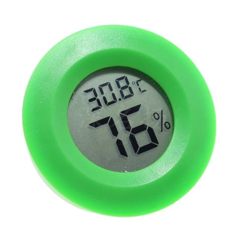 High Accurately Digital Thermometer Hygrometer Meter For Reptile Turtle Terrarium Aquarium Tank Accessories Temperature Humidity
