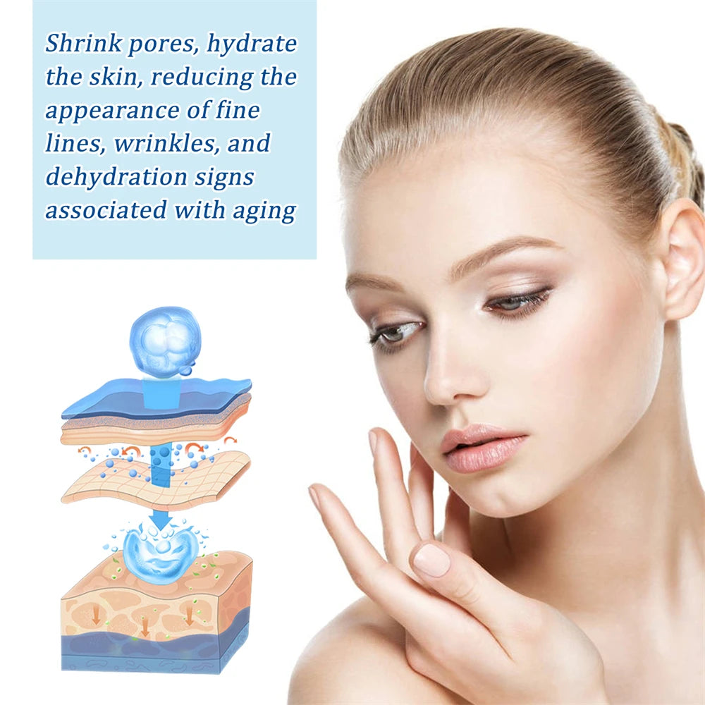 Hyaluronic Acid Face Serum Anti-Aging Shrink Pore Whitening Moisturizing Face Cream Skin Care korean skin care