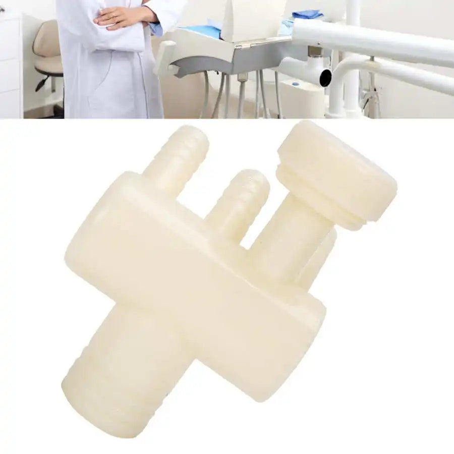 Dental Drain Pipe Three-way Valve Adapter Dental Tooth Chair Supplies Part Accessory for Dentist Oral Care Tool  Accessories
