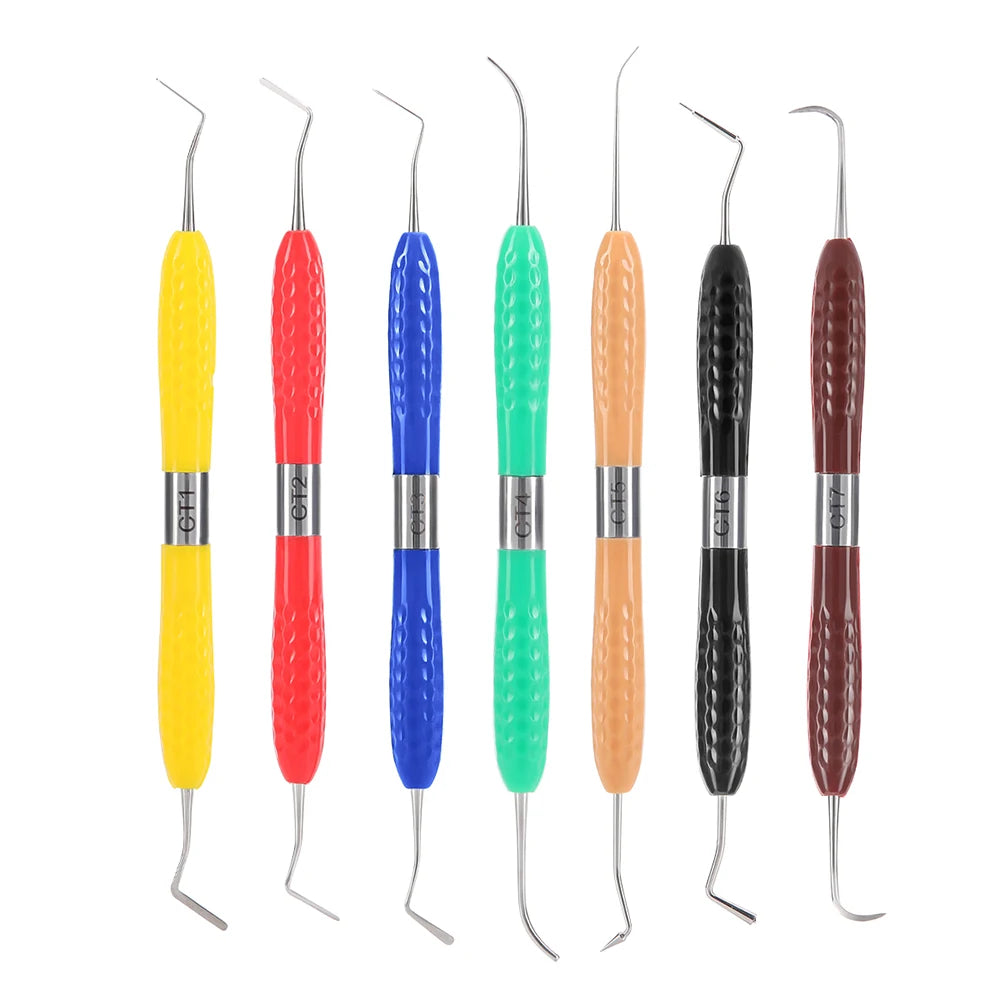 BAISTRA Dental Resin Filler High Quality Aesthetic Restoration Tool Fit for Resin Knife Plastic Dresser 7 Models Optional 1 Pcs