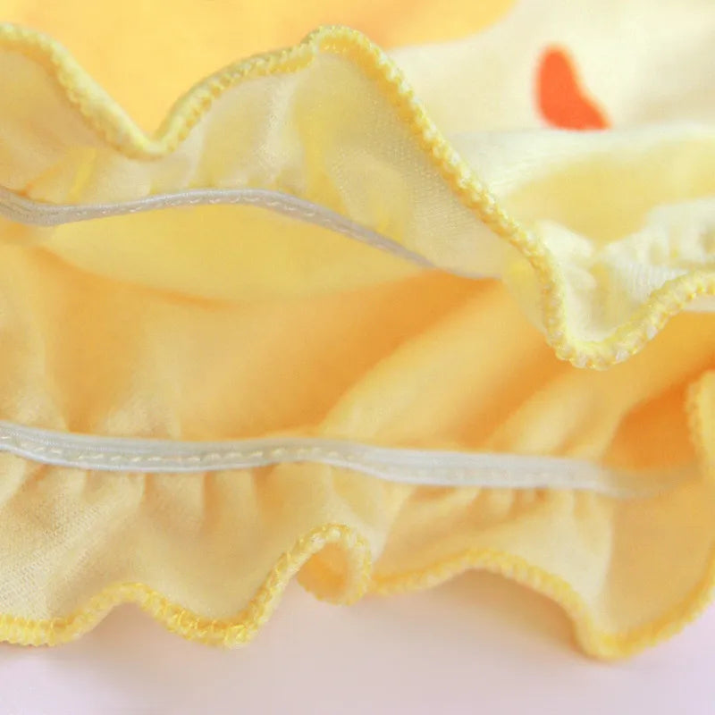 Baby Underwear Cotton Ruffled Bow Girl Panties Newborn Baby Girl Shorts Underwear 0-2 Years