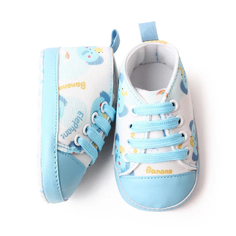 0-1 Years Old Baby Sneakers Spring Autumn Baby Boys Baby Girls Cotton Canvas Shoes Baby Softsole Toddler Shoes