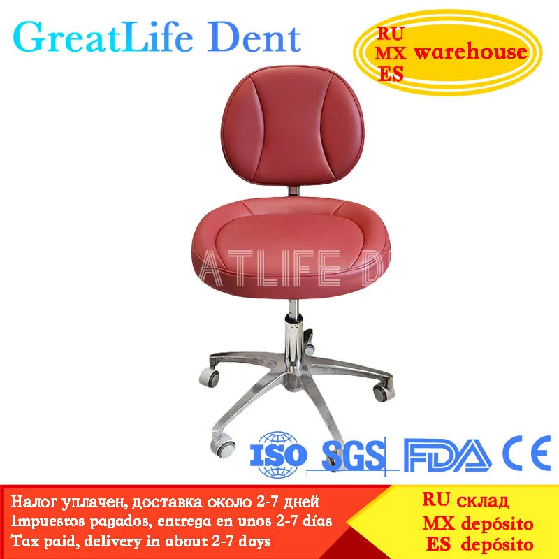GreatLife Dent Beauty Medical Operating Room Special Chair Dentist Stool Dental Chairs Unit Price Dentist Doctors Chair